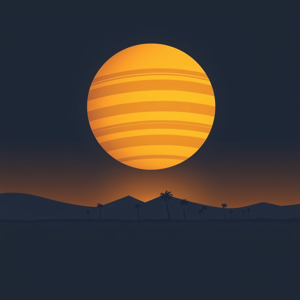 Illustration for Jupiter in the 4th House: Meaning and Effects