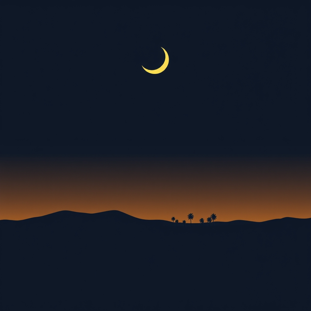 Illustration for Moon in the 1st House: Meaning and Effects