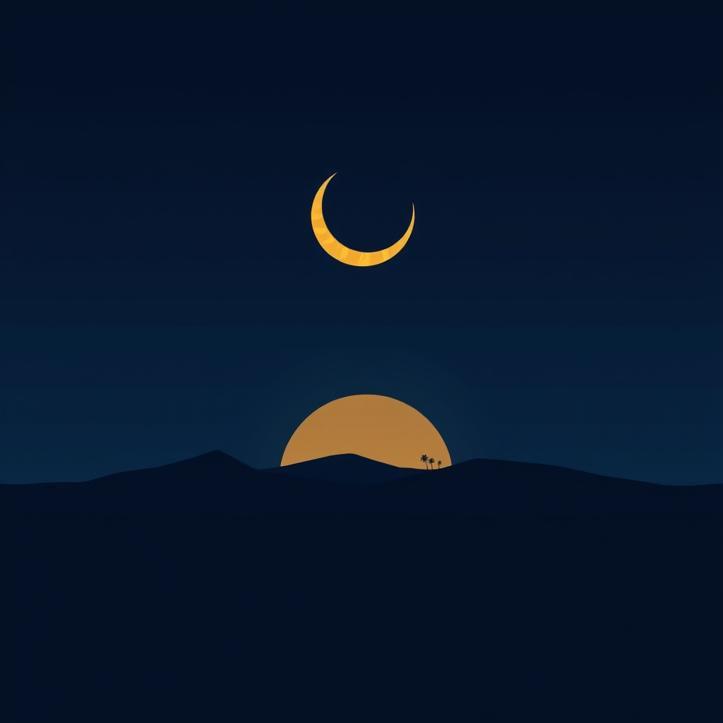 Illustration for Moon in the 10th House: Meaning and Effects