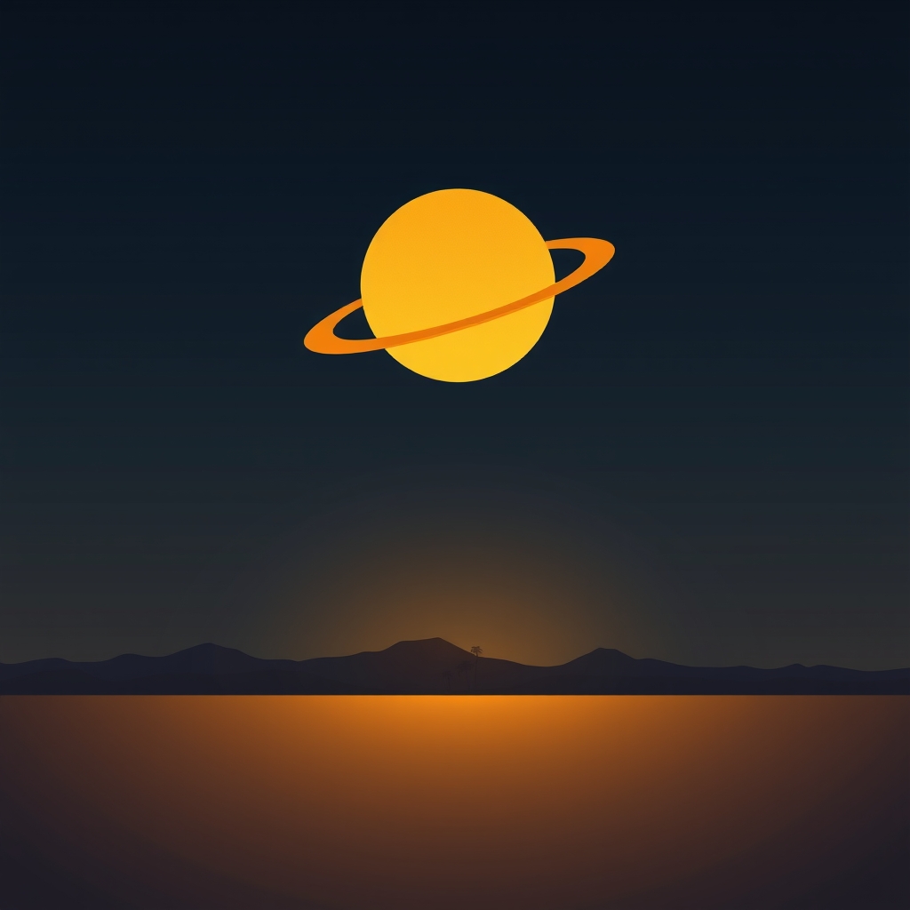 Illustration for Saturn in the 2nd House: Meaning and Effects