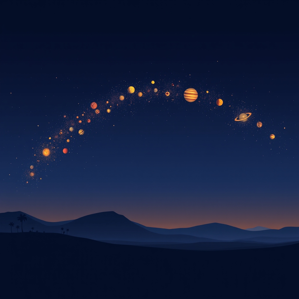 Kaal Sarpa Dosha illustration