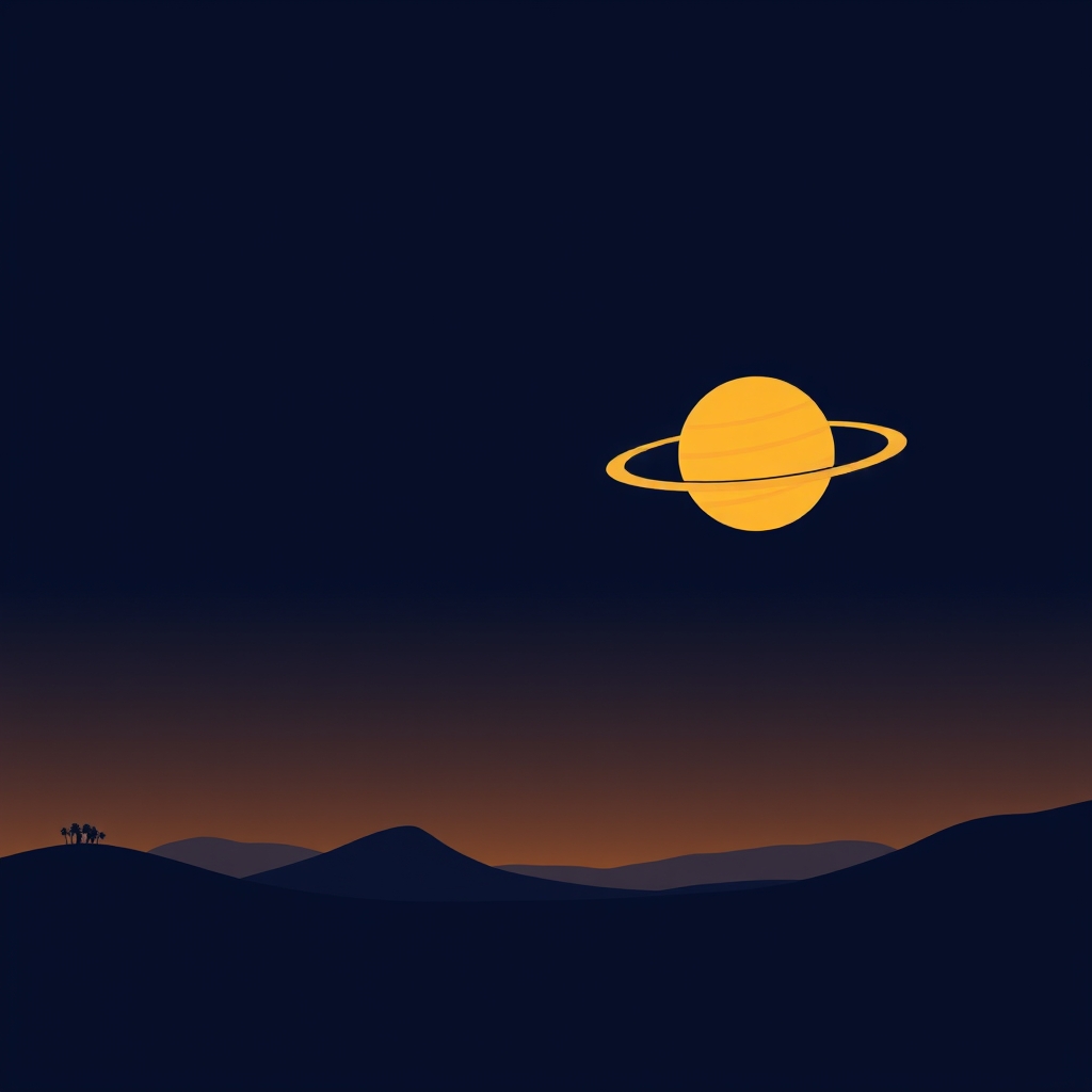 Sade Sati illustration
