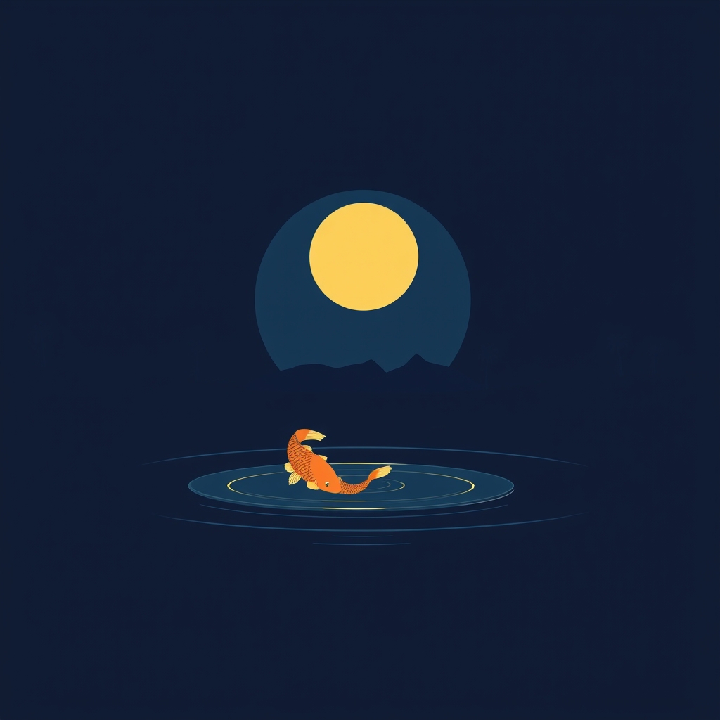 Pisces symbol illustration