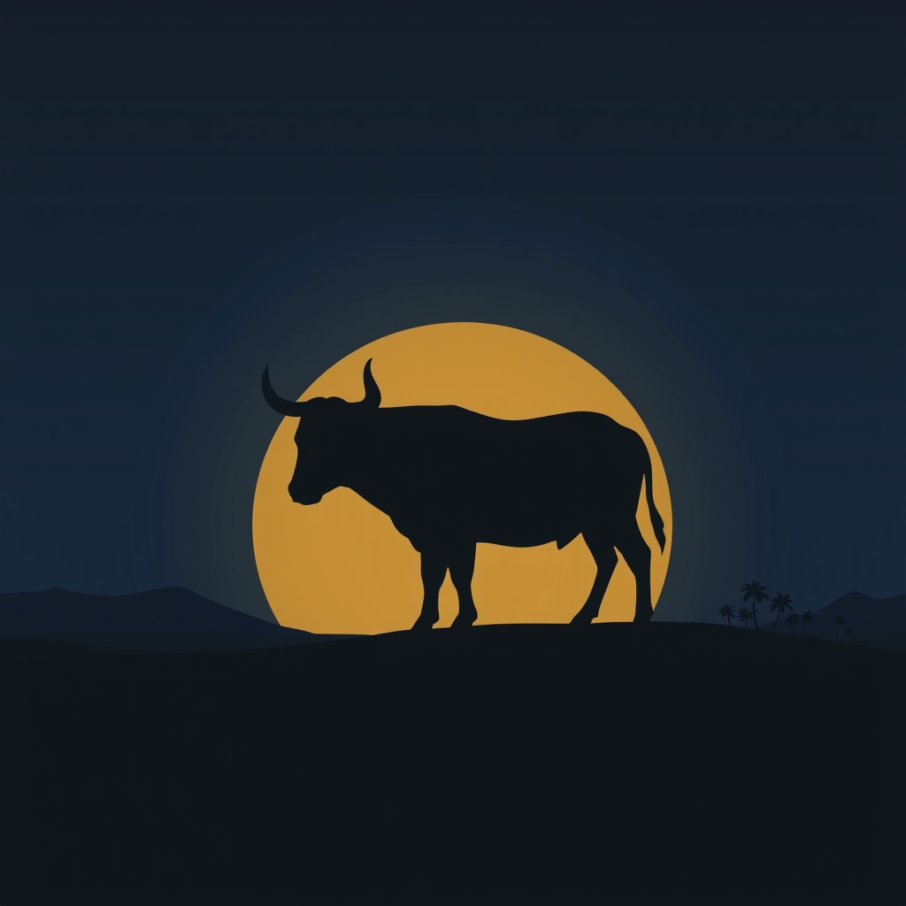 Taurus symbol illustration
